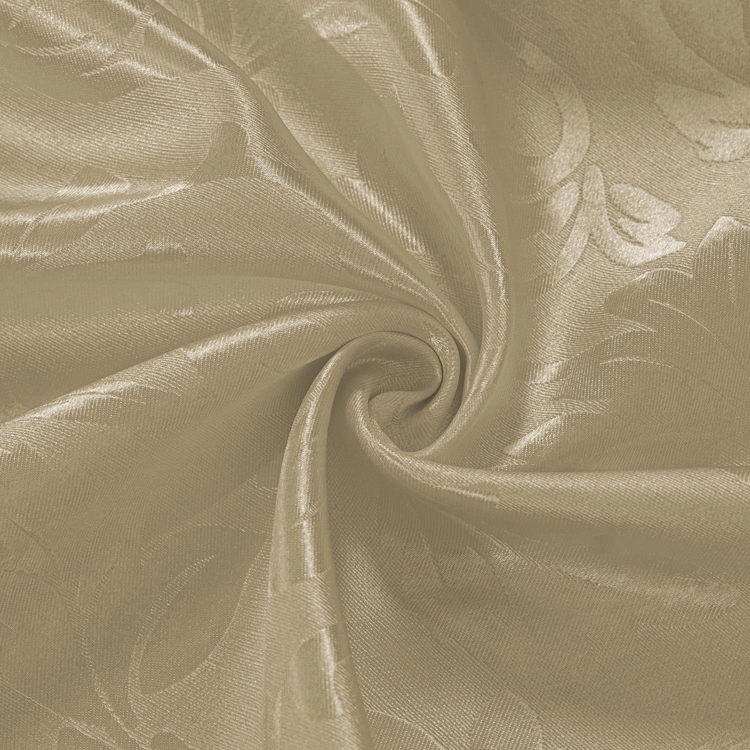 Olivia Gray 100% Polyester 200 GSM Dyson Embossed Blackout Grommet Curtain Panel 54" x 90" Gold