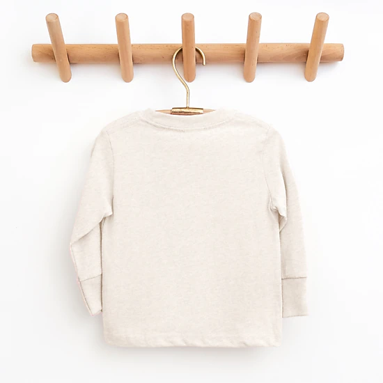 The Juniper Shop - Youth Long Sleeve Graphic T-Shirt - Pumpkin Season Pattern Stars