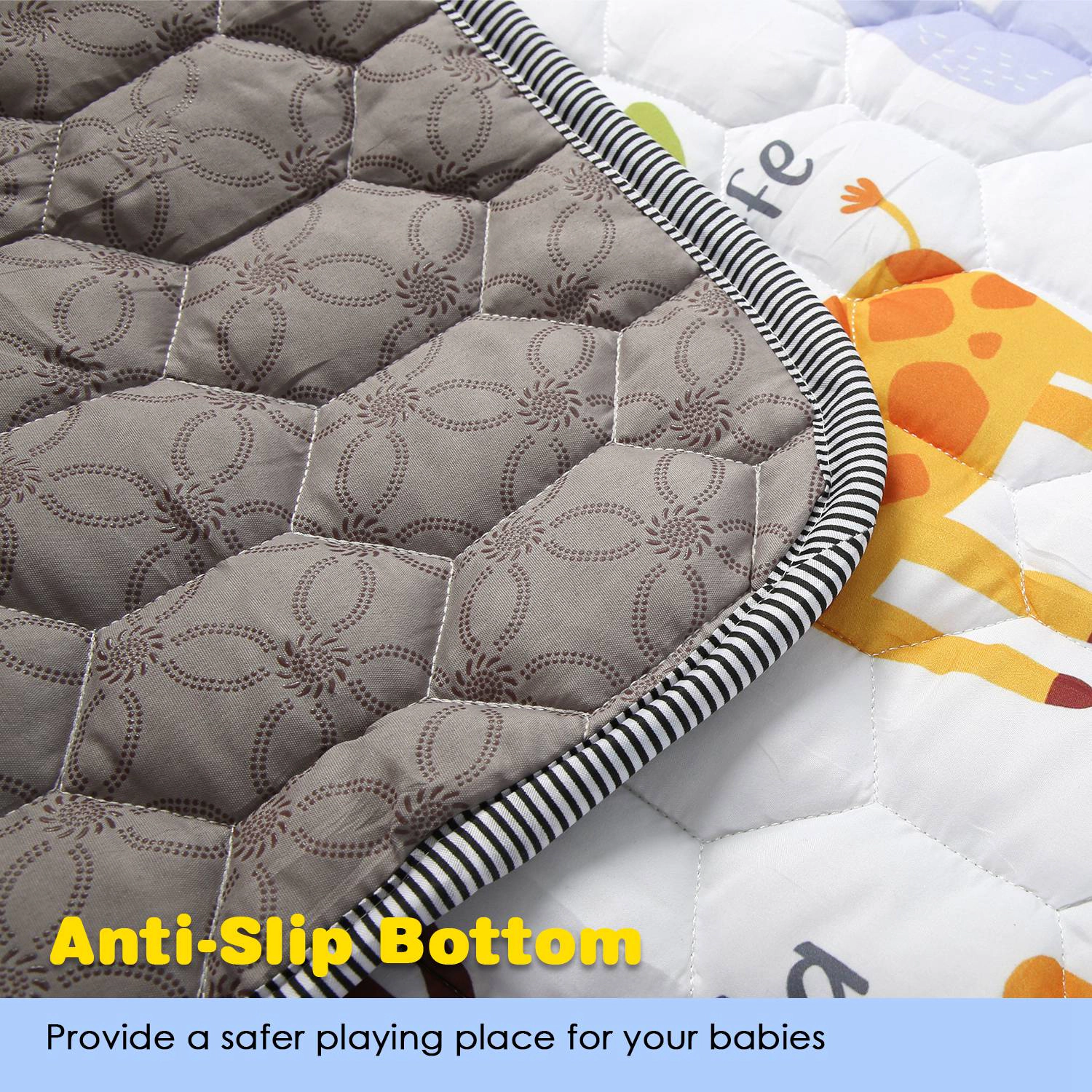 GBruno Kids' 59 Foldable Non-Slip Play Mat