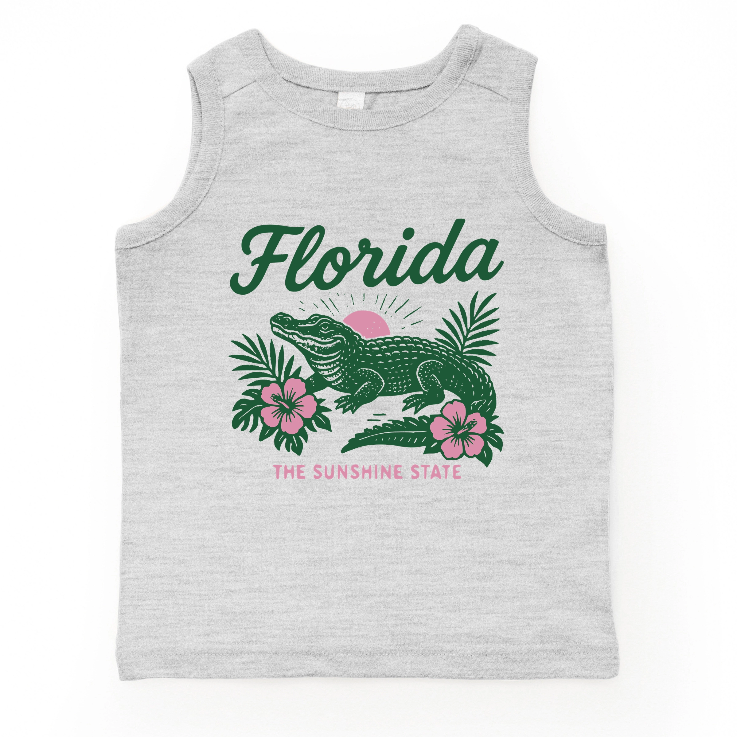 The Juniper Shop - Youth Tank Top Florida Alligator