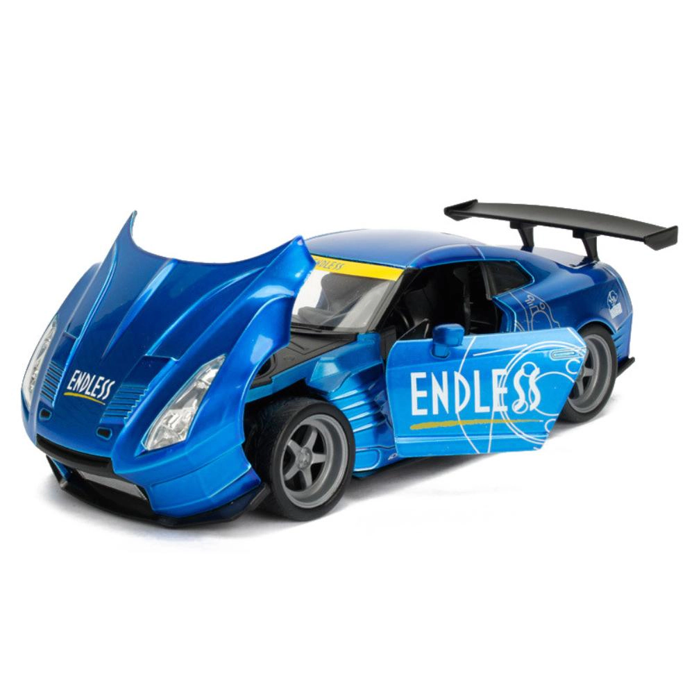 Jada 2009 Nissan GT-R (R35) Ben Sopra Blue JDM Tuners 1/24 Diecast Model Car  by Jada