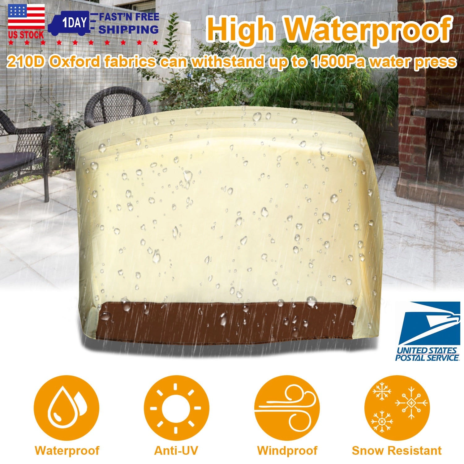GBruno 70 In Waterproof BBQ Grill Cover