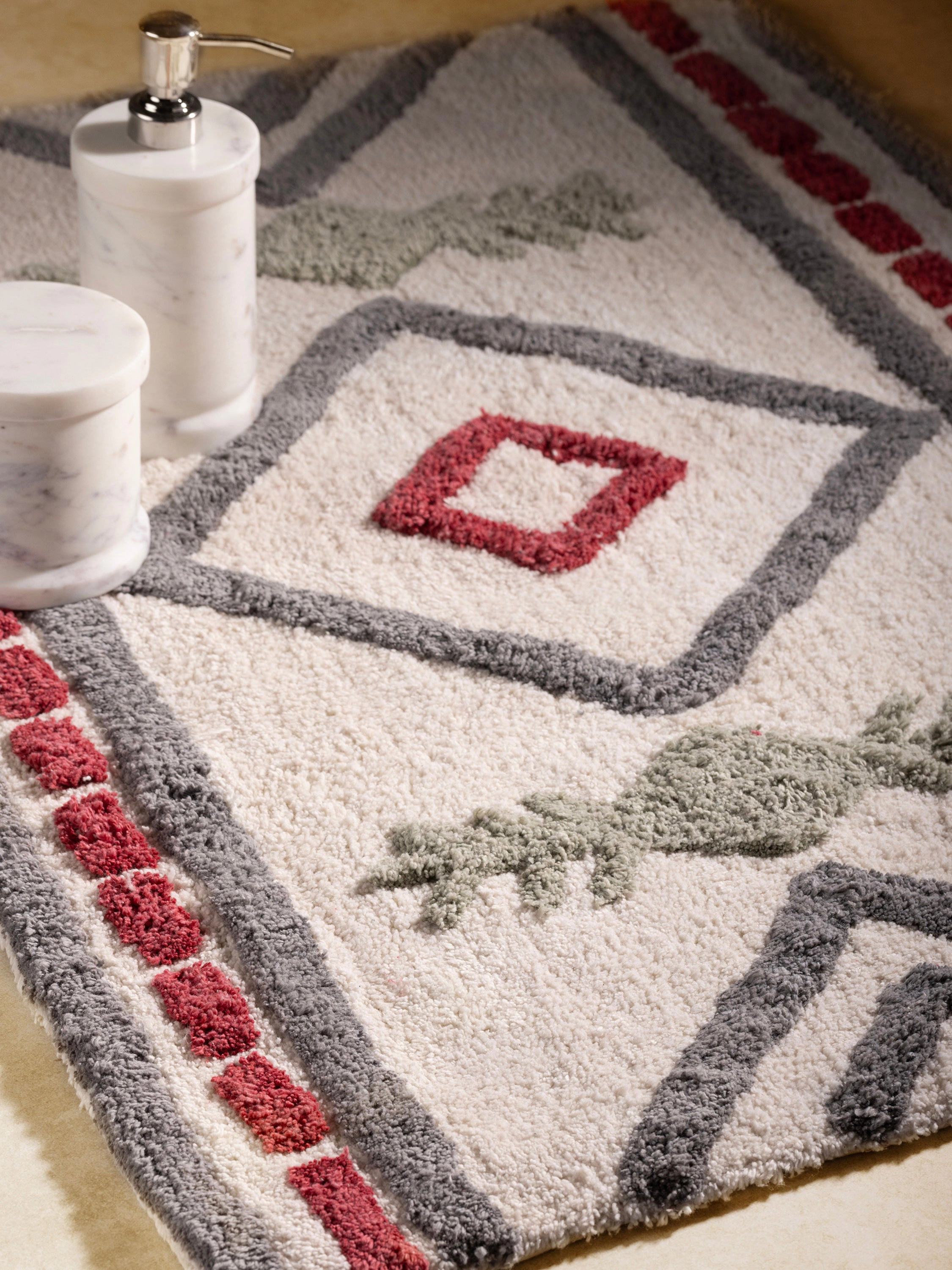 GAURI KOHLI Gohana Bath Mat