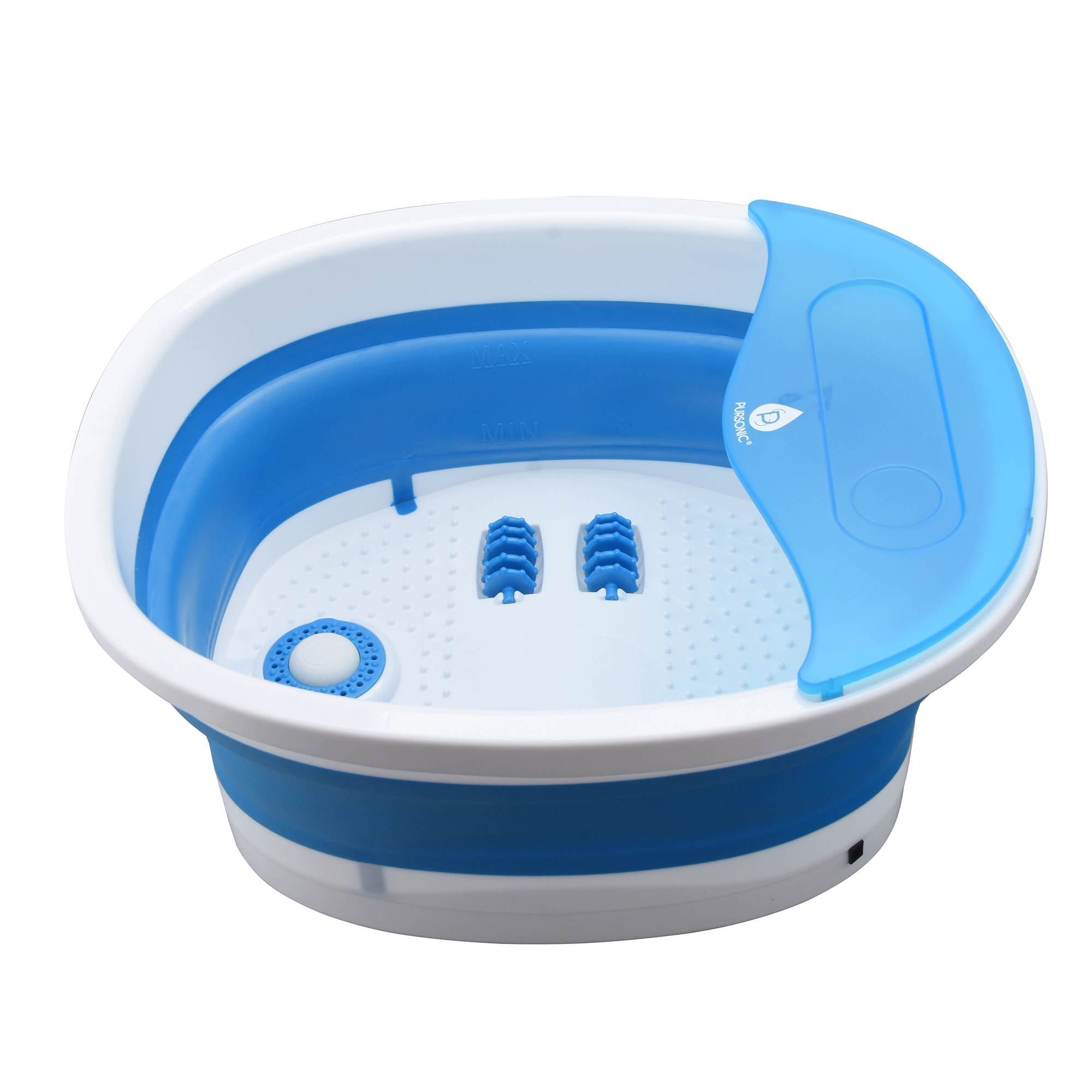 Pursonic Unisex Portable Collapsible Wireless Foot Spa Massager