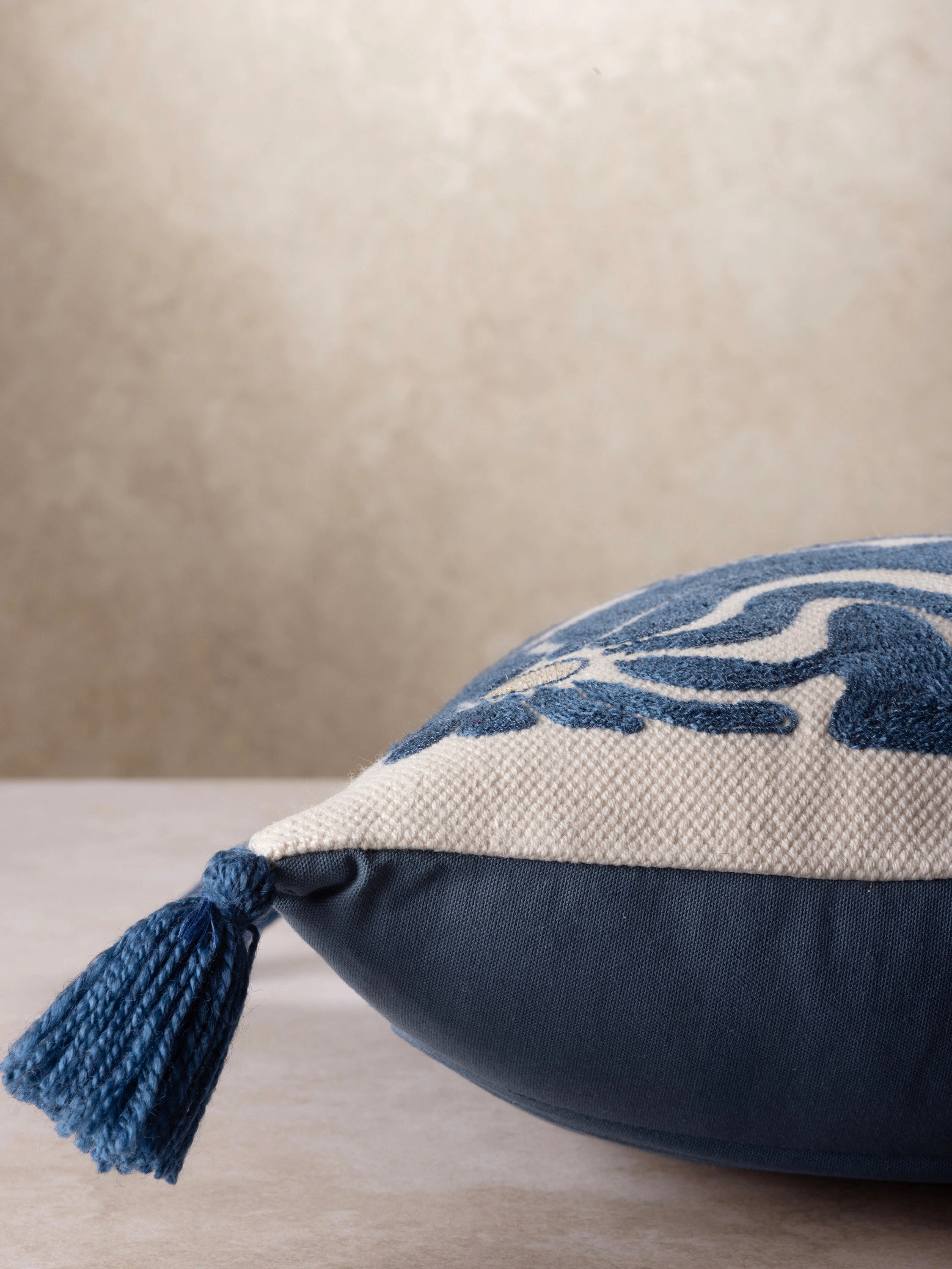 GAURI KOHLI Sialkot Throw Pillow 20"x20"