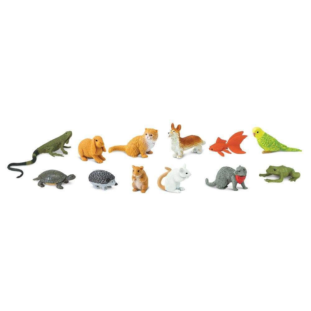 Safari Ltd. - Pet Animal TOOB - contains 12 Mini Figurines
