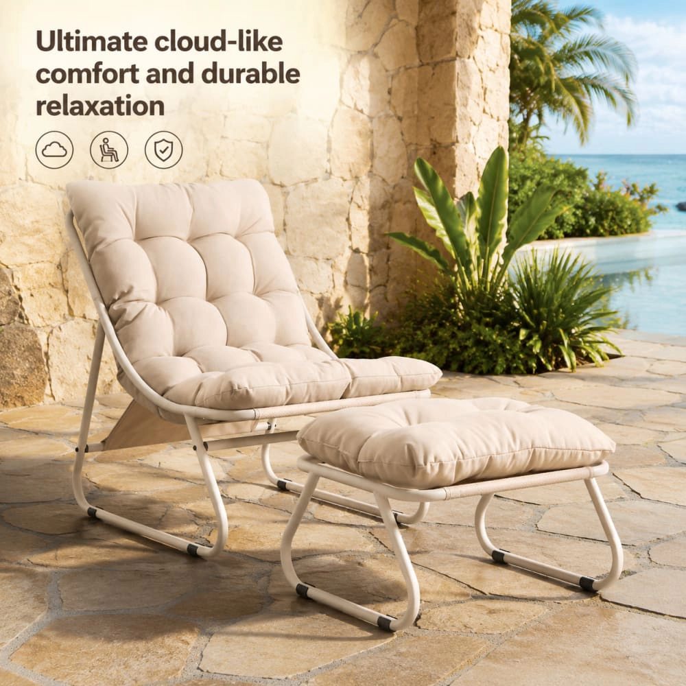 WOW PIONEER Steel Frame Patio Chair