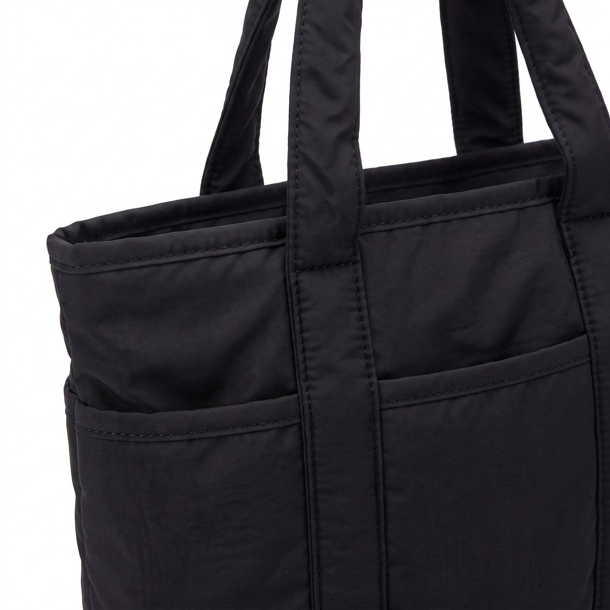 Alilang Women's Lightweight Utility Tote Bag with Long Shoulder Straps and Exterior Pockets 9x7.5x4.5in