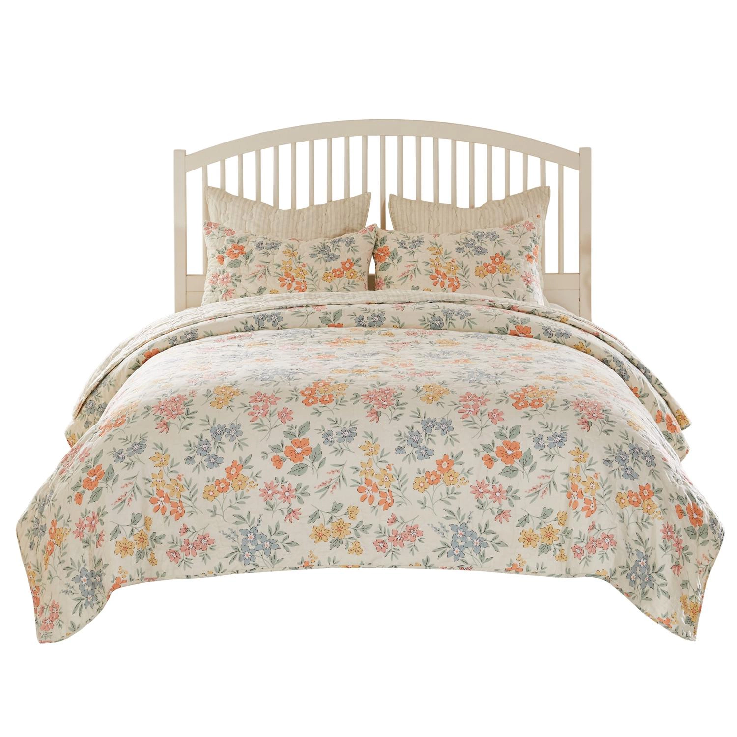 Greenland Home Fashions Chloe Luxurious Modern Design 2 Piece s Quilt Set