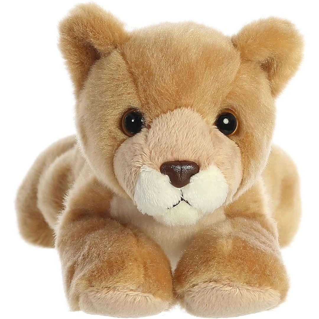 Aurora Mini Flopsie Leah Lioness 8-Inch Stuffed Animal Plush