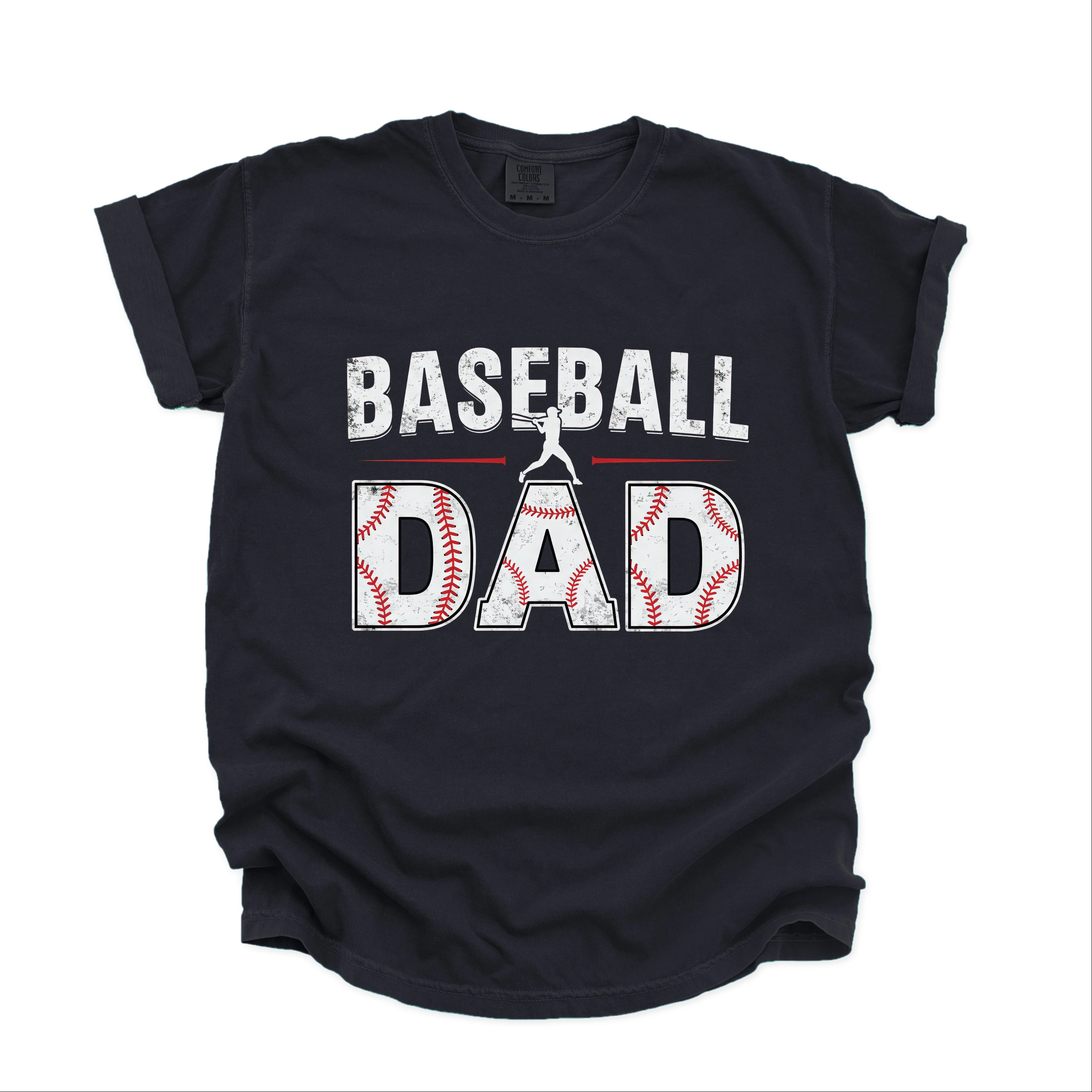 Simply Sage Market - Baseball Dad Bold Men's Garment Dyed Graphic T-Shirt