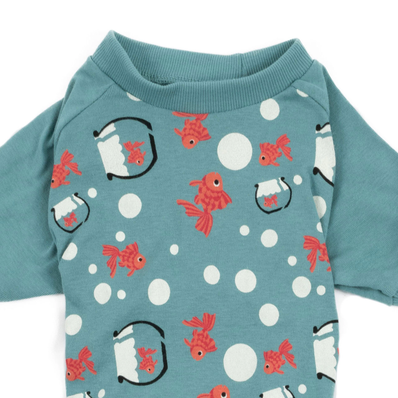Leveret Dog Cotton Animal & Nature Print Pajamas