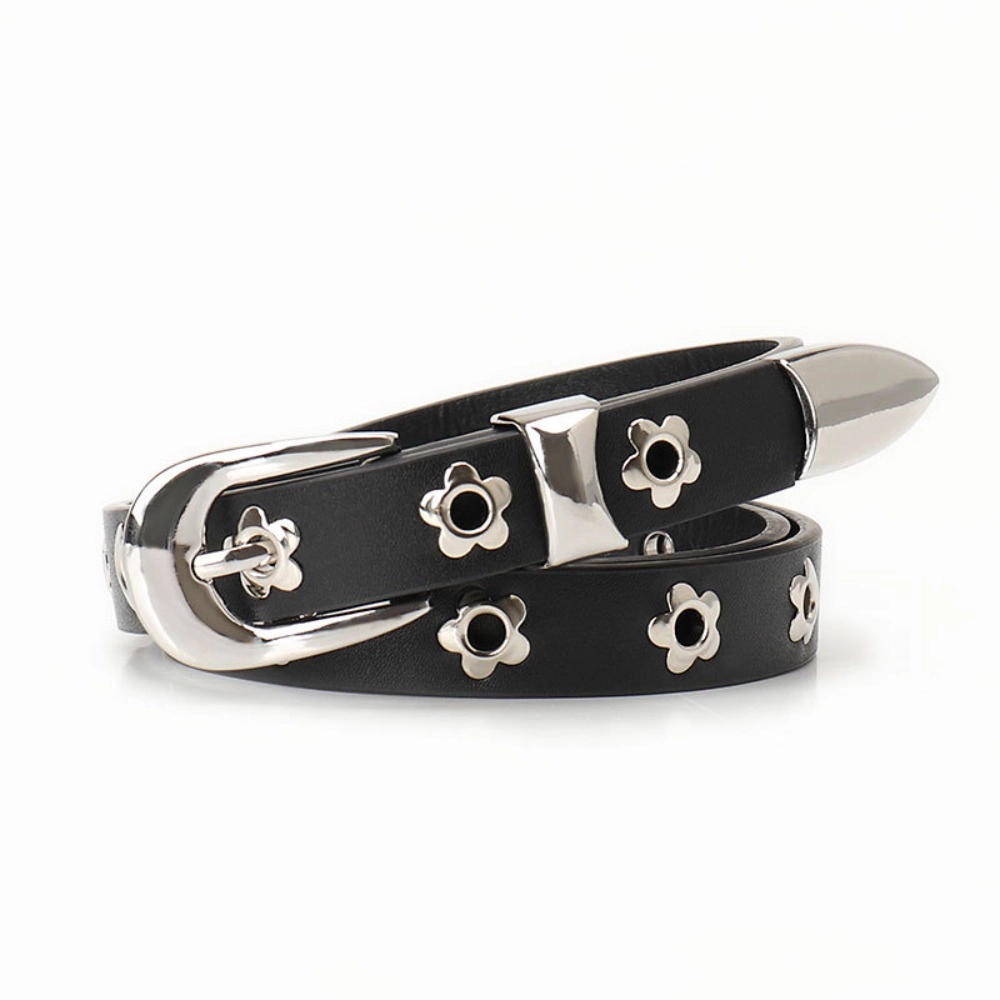 Wardrobe Whimsy Women Retro Punk  Style Belt Personalized Versatile Waist