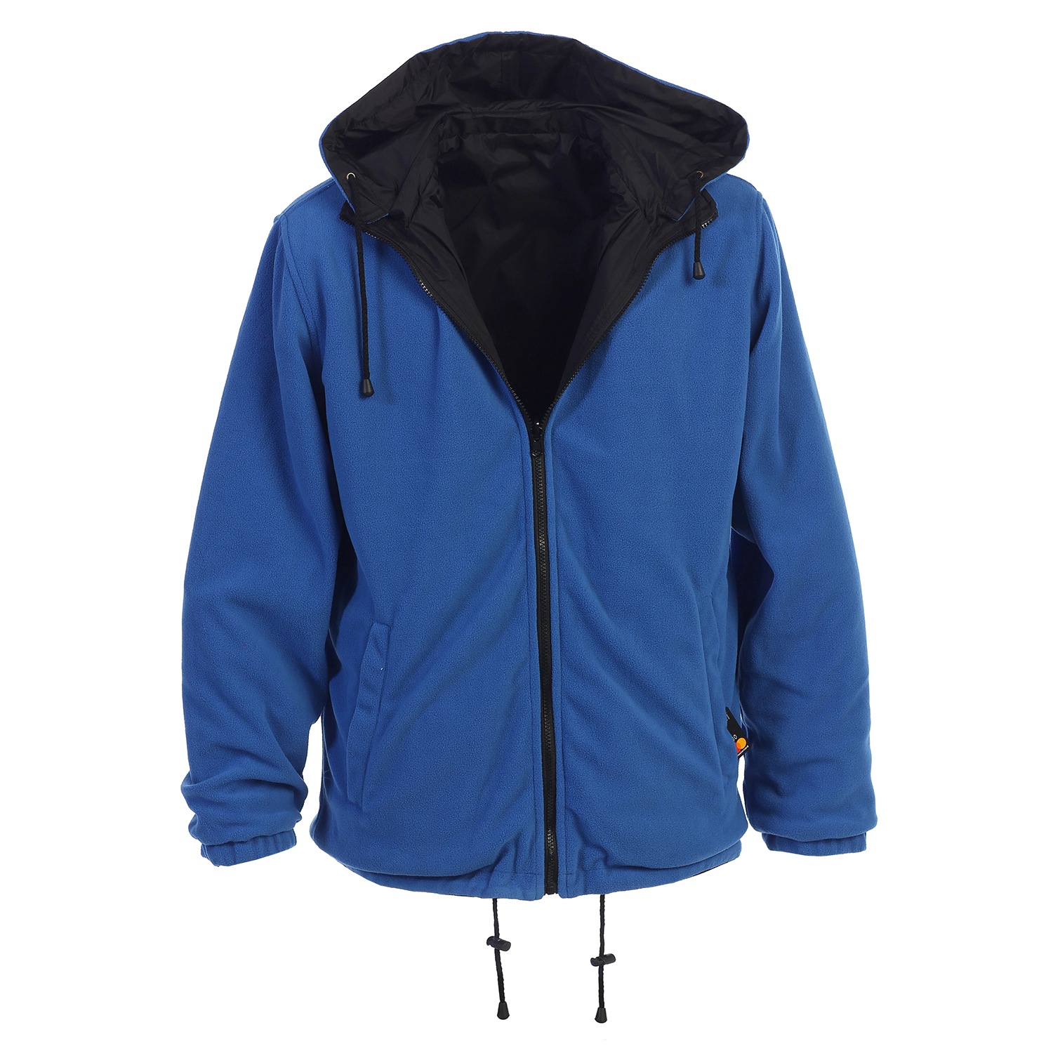 Gioberti Men's Reversible Rain Jacket with Polar Fleece Lining