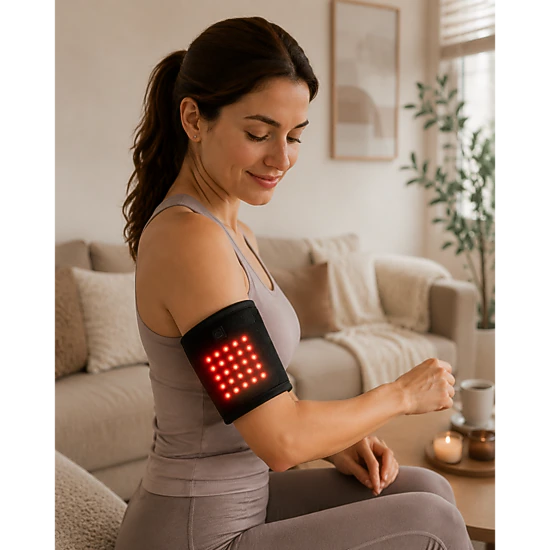 Pursonic Unisex Red Light Therapy Pain Relief Arm & Elbow Wrap