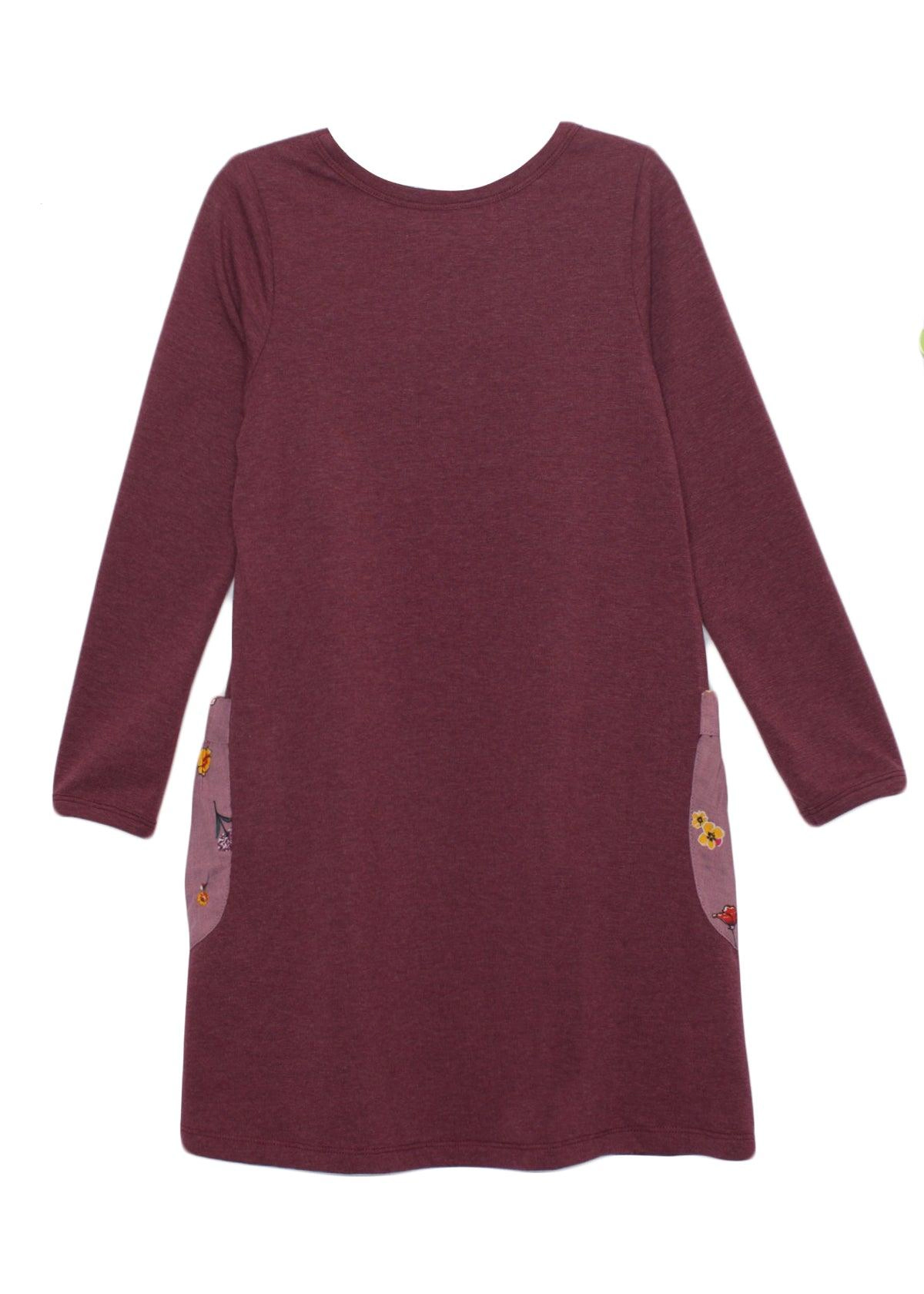 Mabel and Honey Fall Bloom Knit Dress