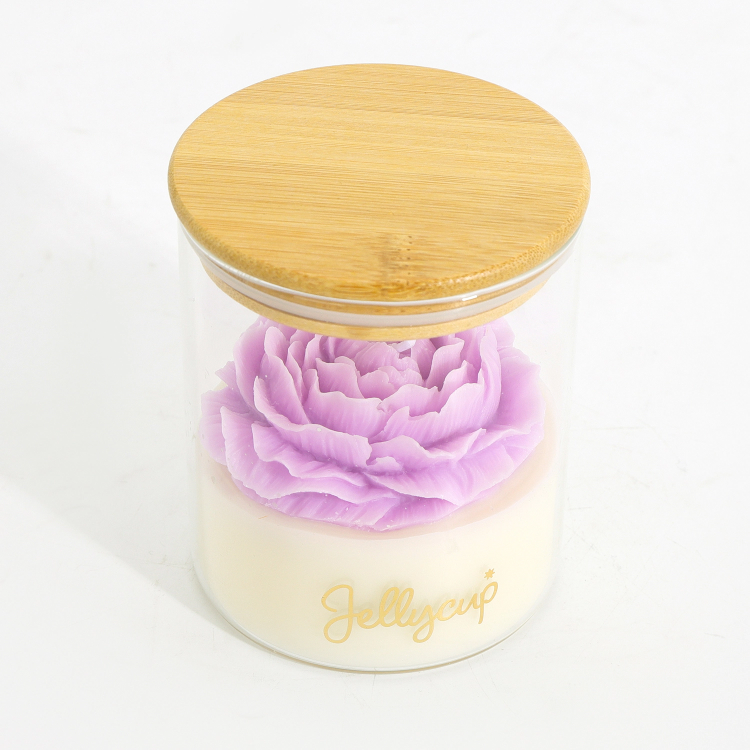 Jellycup Unisex Peony Bloom Jar Soy Wax Candle