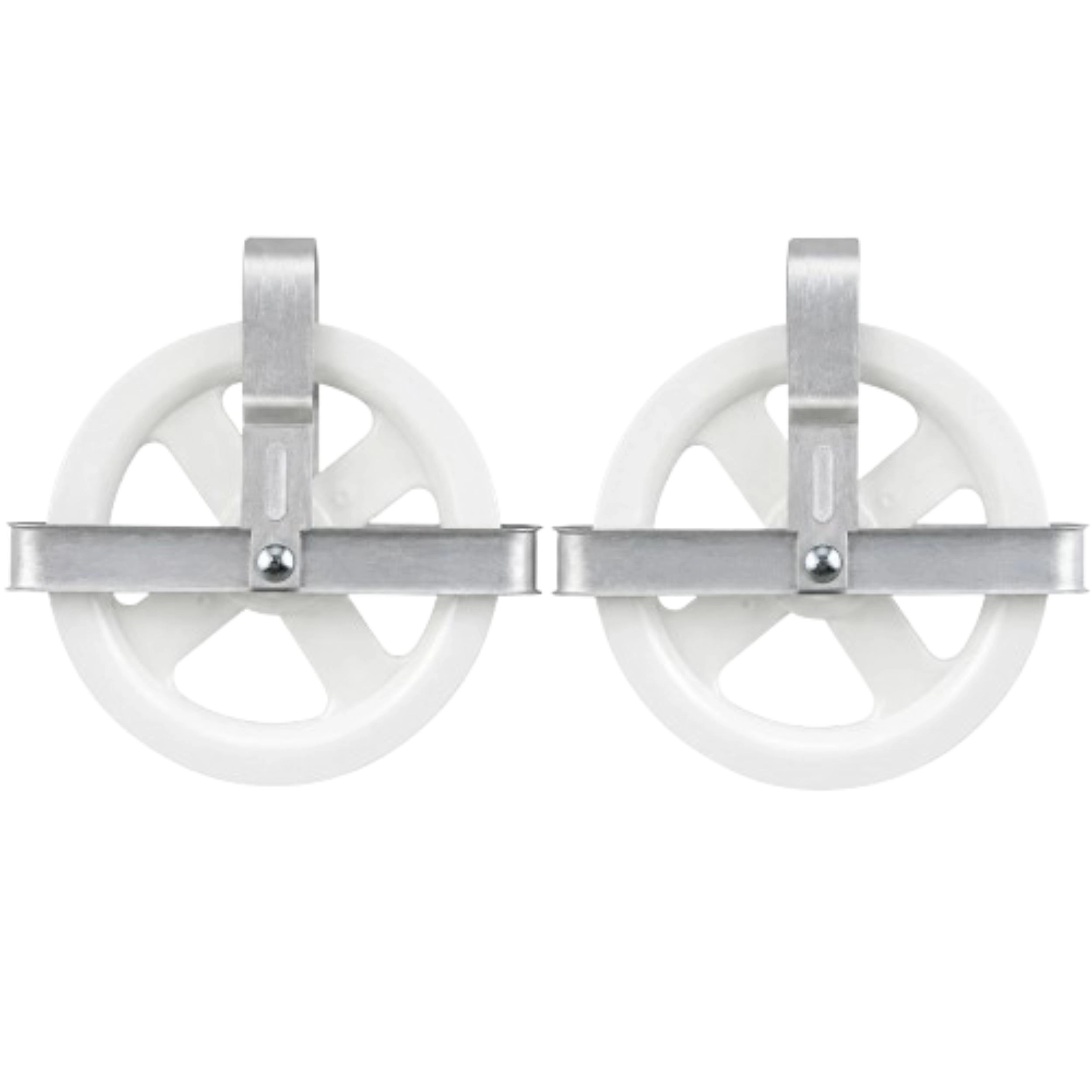 Home Collection Pack of 2,  5" Clothesline Pulleys Weather-Resistant