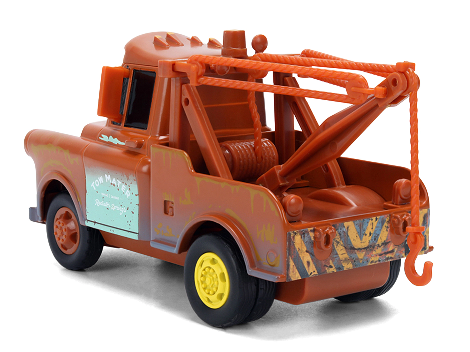 Jada "Tow Mater" Tow Truck Brown (Rusted) "Cars" (2006) Movie "Hollywood Rides" Series 1/32 Diecast Model Car by Jada