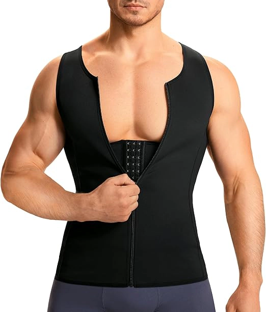 Nebility Mens Compression Tank Top Body Shaper