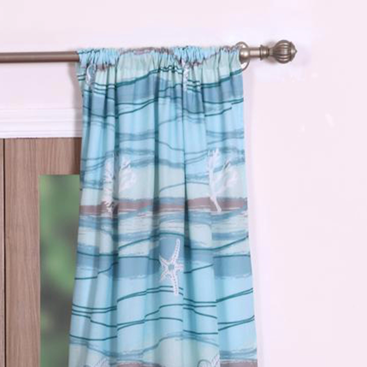 Greenland Home Fashion Maui Window Panel Pair - Multi 42x84"