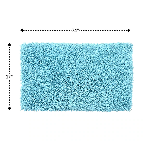 Melbourne 220 GSF Non Skid Back Bath Rug 17in x 24in by Knightsbridge