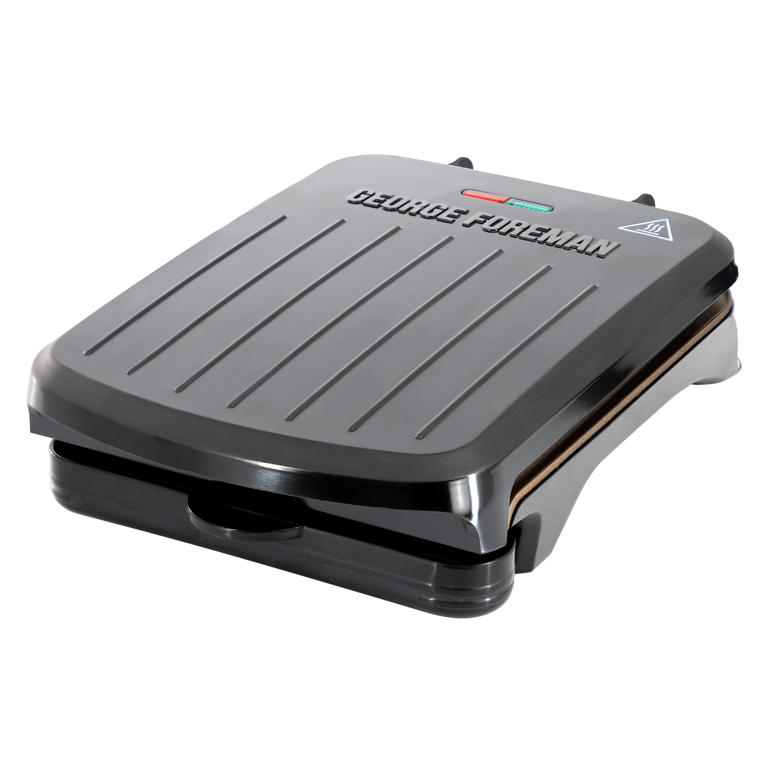 George Foreman 40 Square Inch Nonstick Electric Panini Grill with Drip Tray