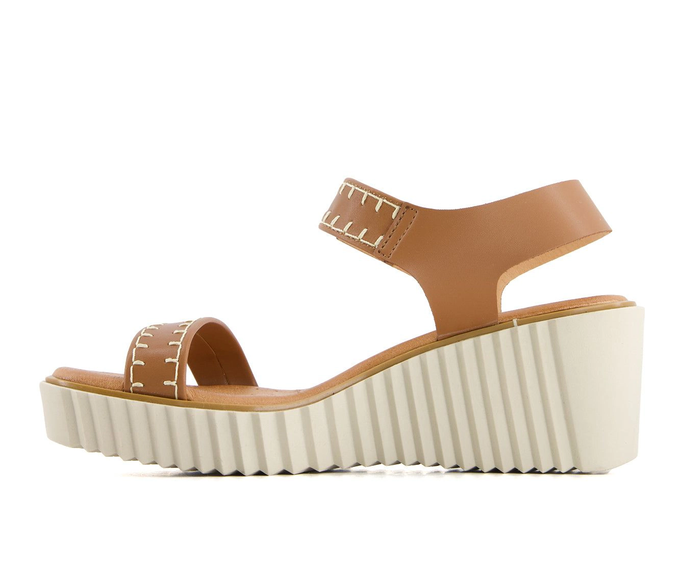 Andrea Womens Wedge Sandals Ez Closure