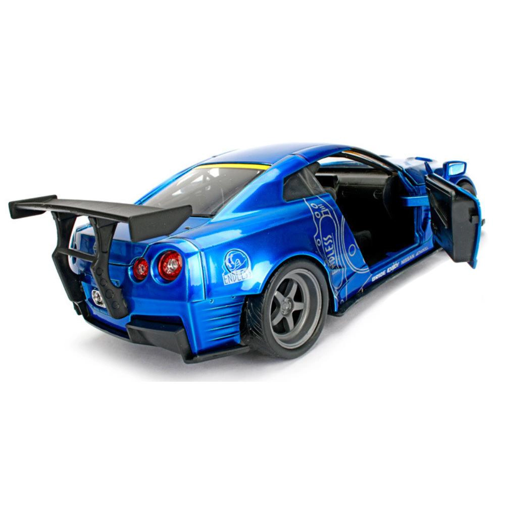 Jada 2009 Nissan GT-R (R35) Ben Sopra Blue JDM Tuners 1/24 Diecast Model Car  by Jada
