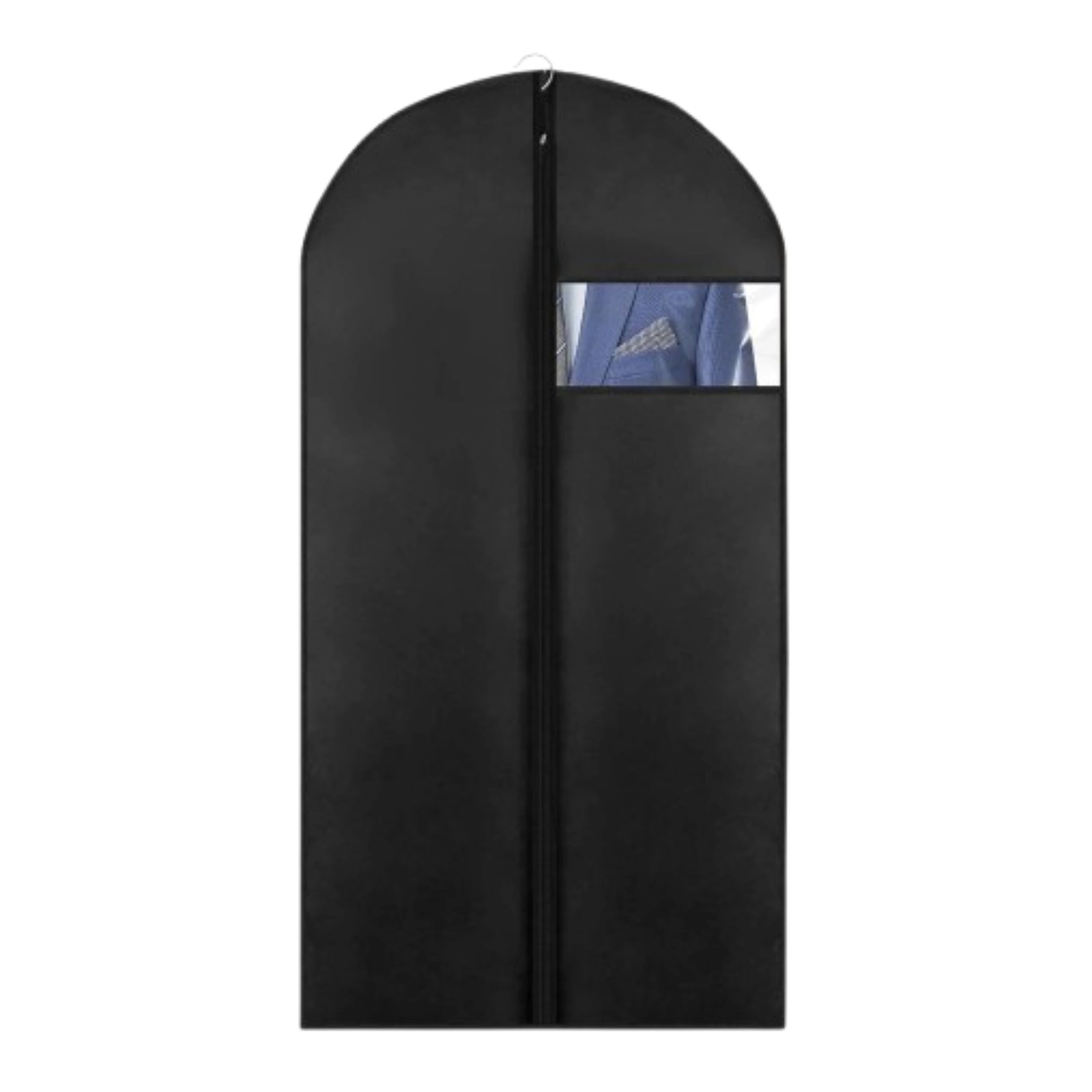 SS Design 5 Pack 40 Inch Washable Garment Bags Suit Covers for Storage and Travel
