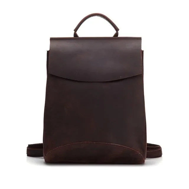 Steel Horse Leather Unisex The Gyda Backpack | Vintage Leather Travel Backpack