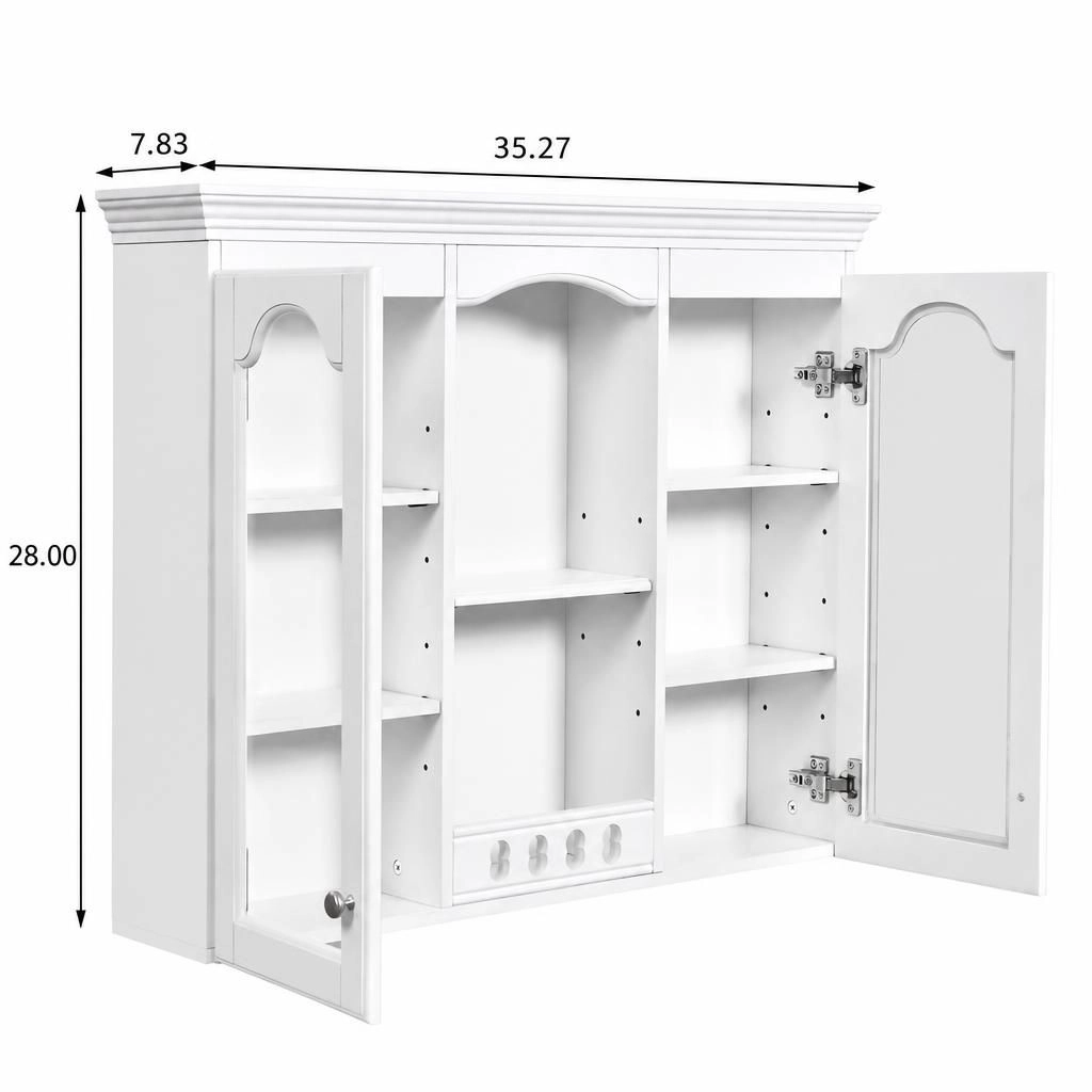 ELEMENT ACE Wall Mounted Bathroom Storage Organizer Cabinet