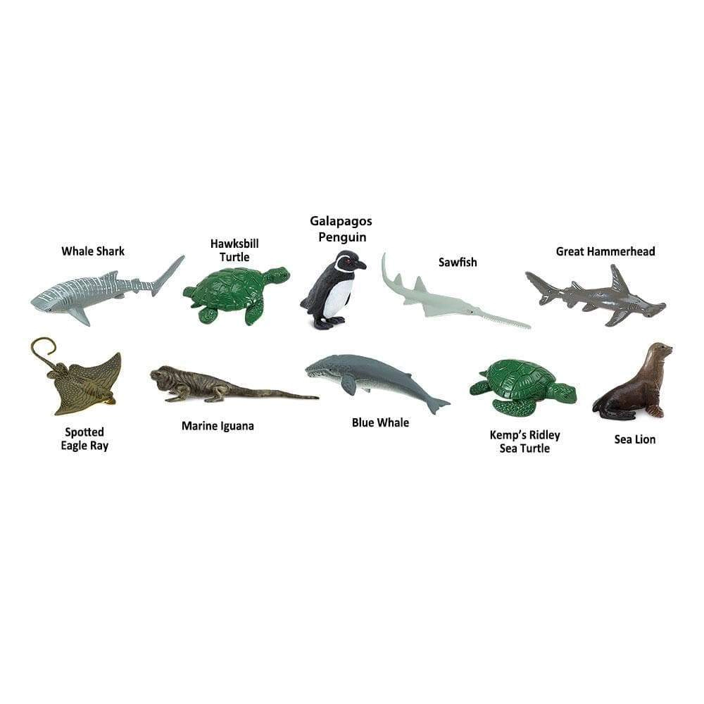 Safari Ltd. - Endangered Species - Marine TOOB - contains 10 Mini Figurines