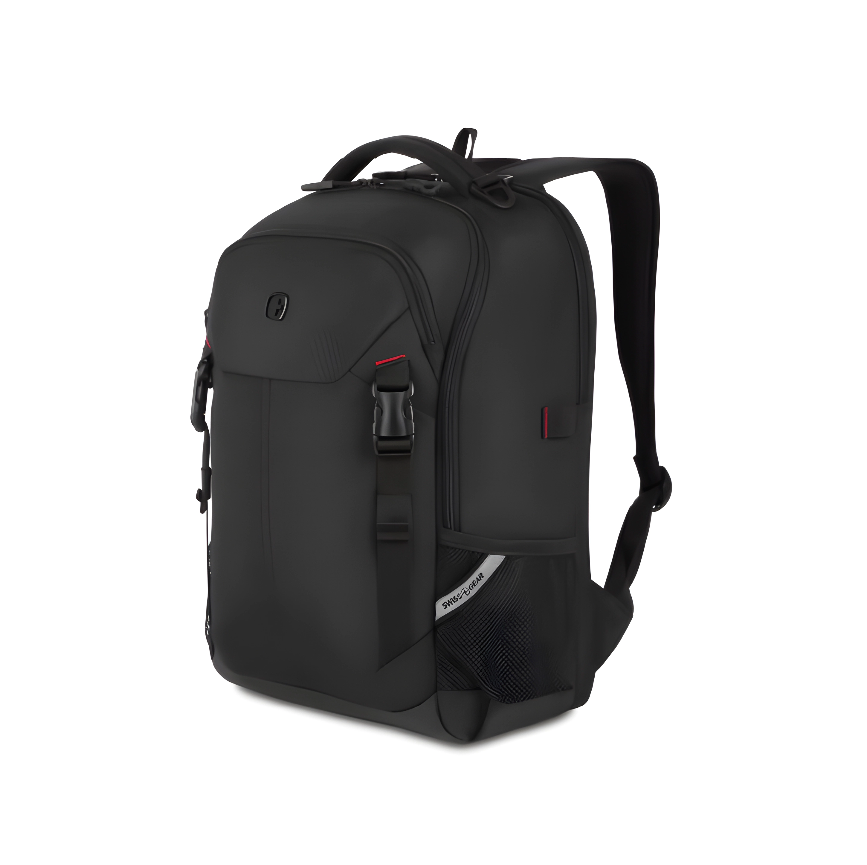 SwissGear Civic Pro Laptop Backpack, Black, 18"x13.25"x7"