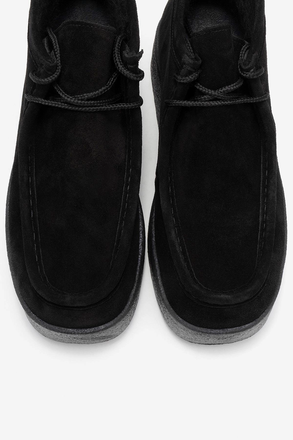 Forever & Always Womens Melia Leather Platform Boot