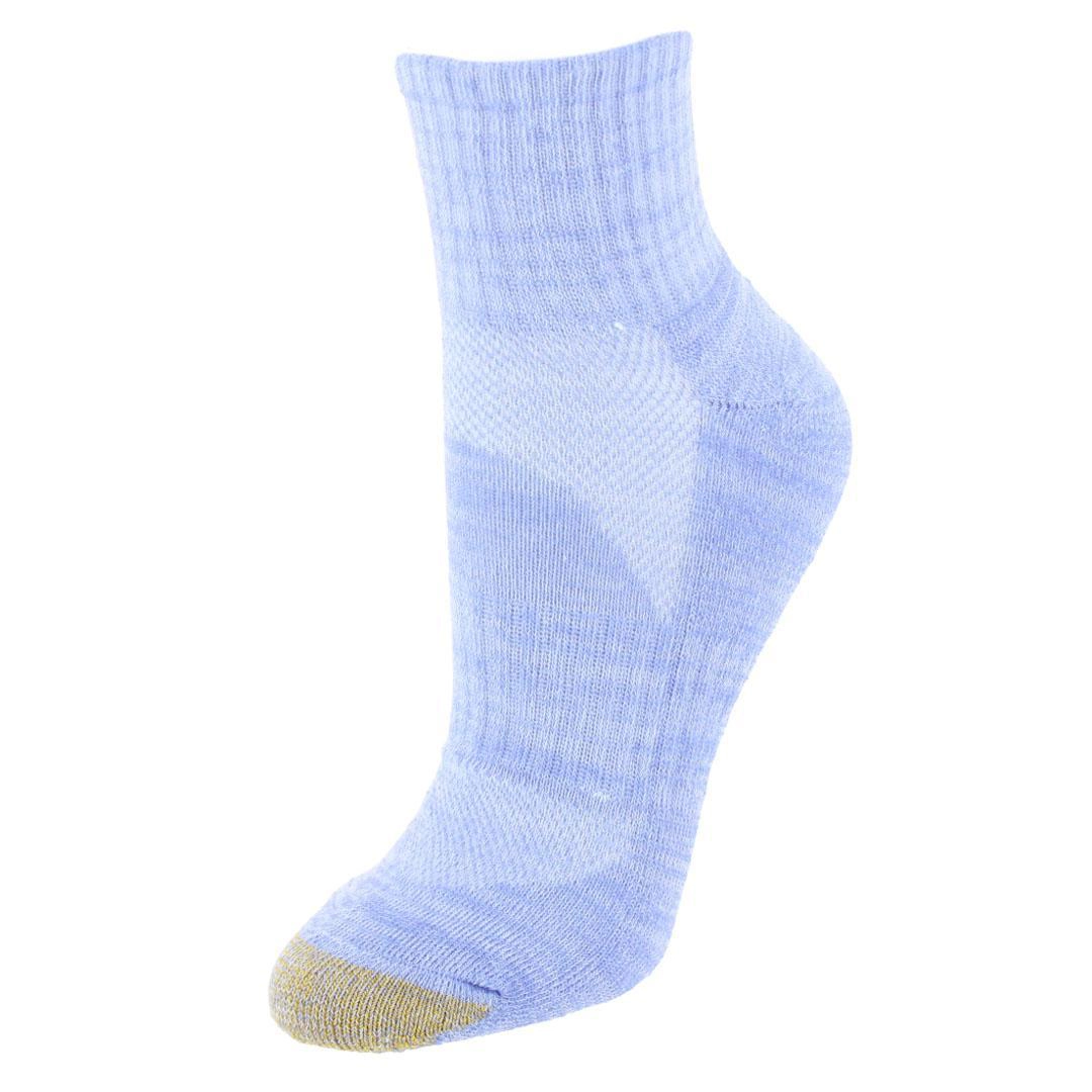 Gold Toe Women's Half Cushion Quarter Socks (6 Pair)