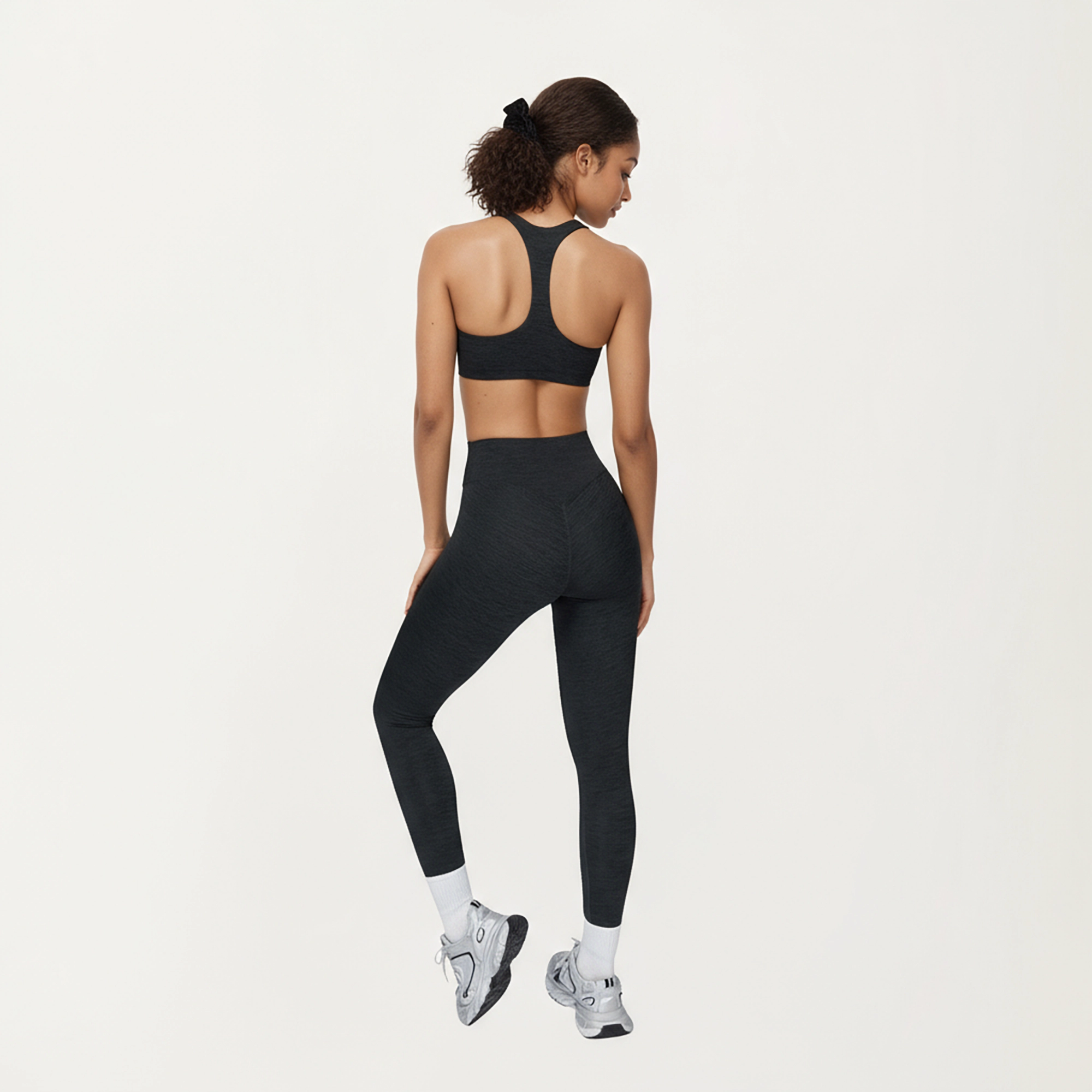 Anna-Kaci Active Women's High Waist Seamless Full Length Compression Leggings
