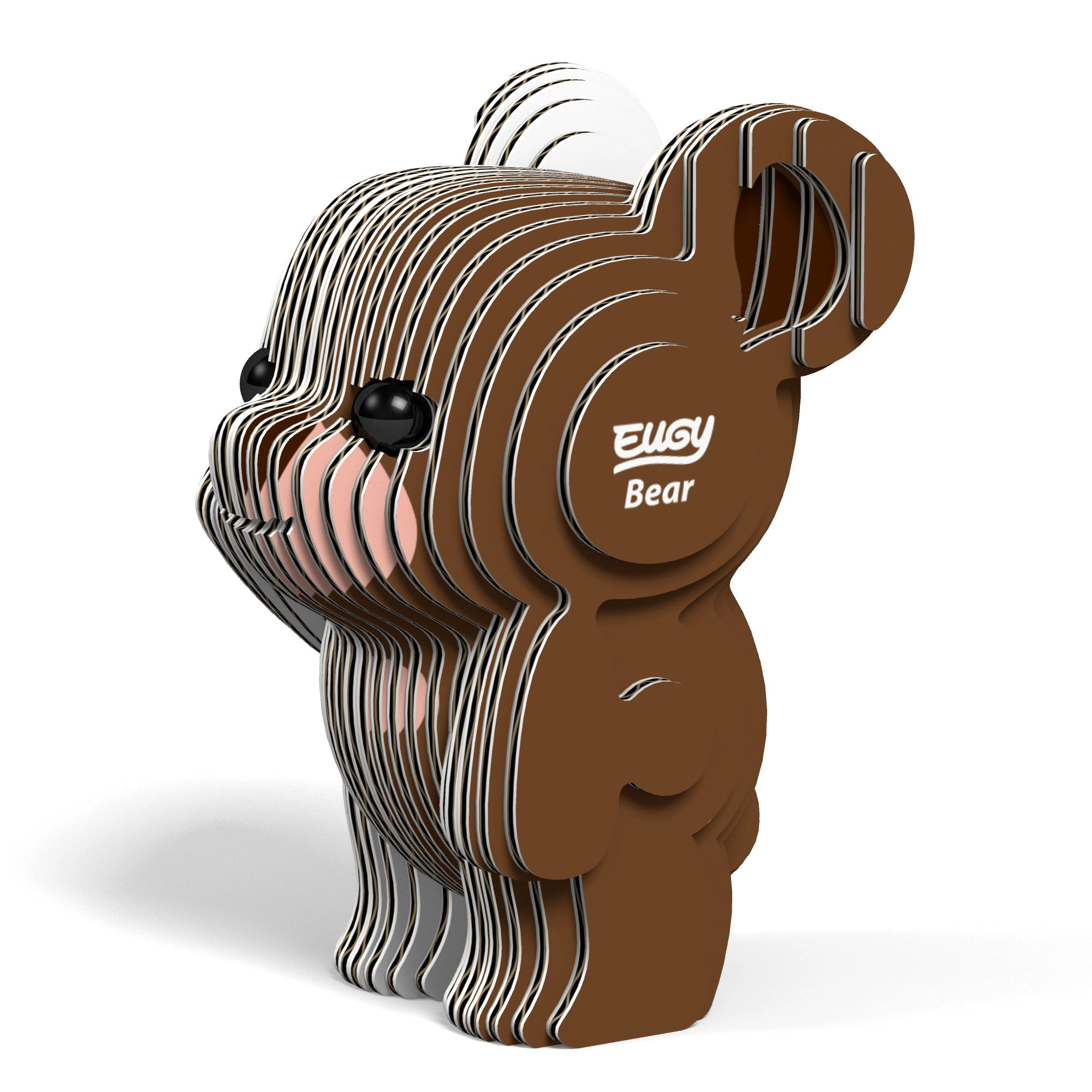 EUGY Bear 3D Puzzle - contains 26 puzzle pieces
