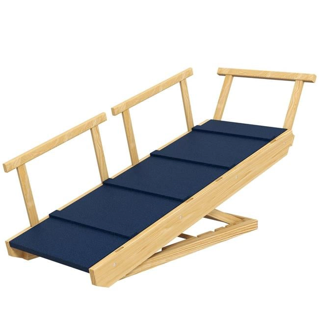 212 Main Paw Hut Adjustable Height Dog Ramp with Non-Slip Mat for All Dogs