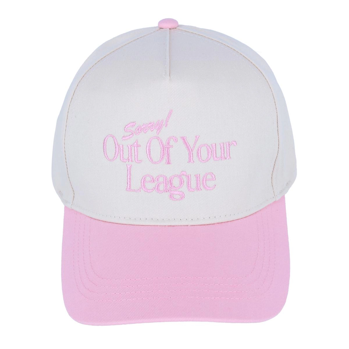 David & Young Women's Out of Your League Two Toned Baseball Cap