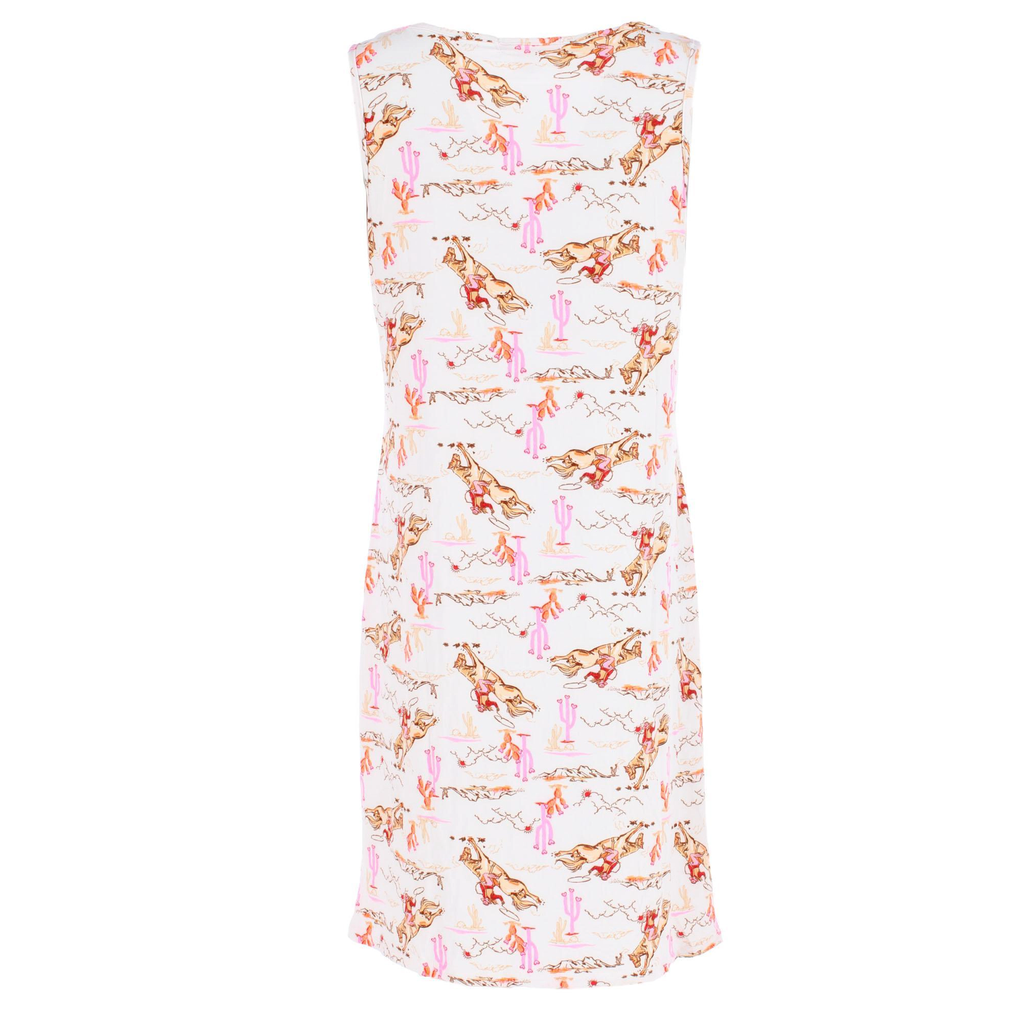 5 More Minutes Women's Sleeveless Cowboy Nightgown