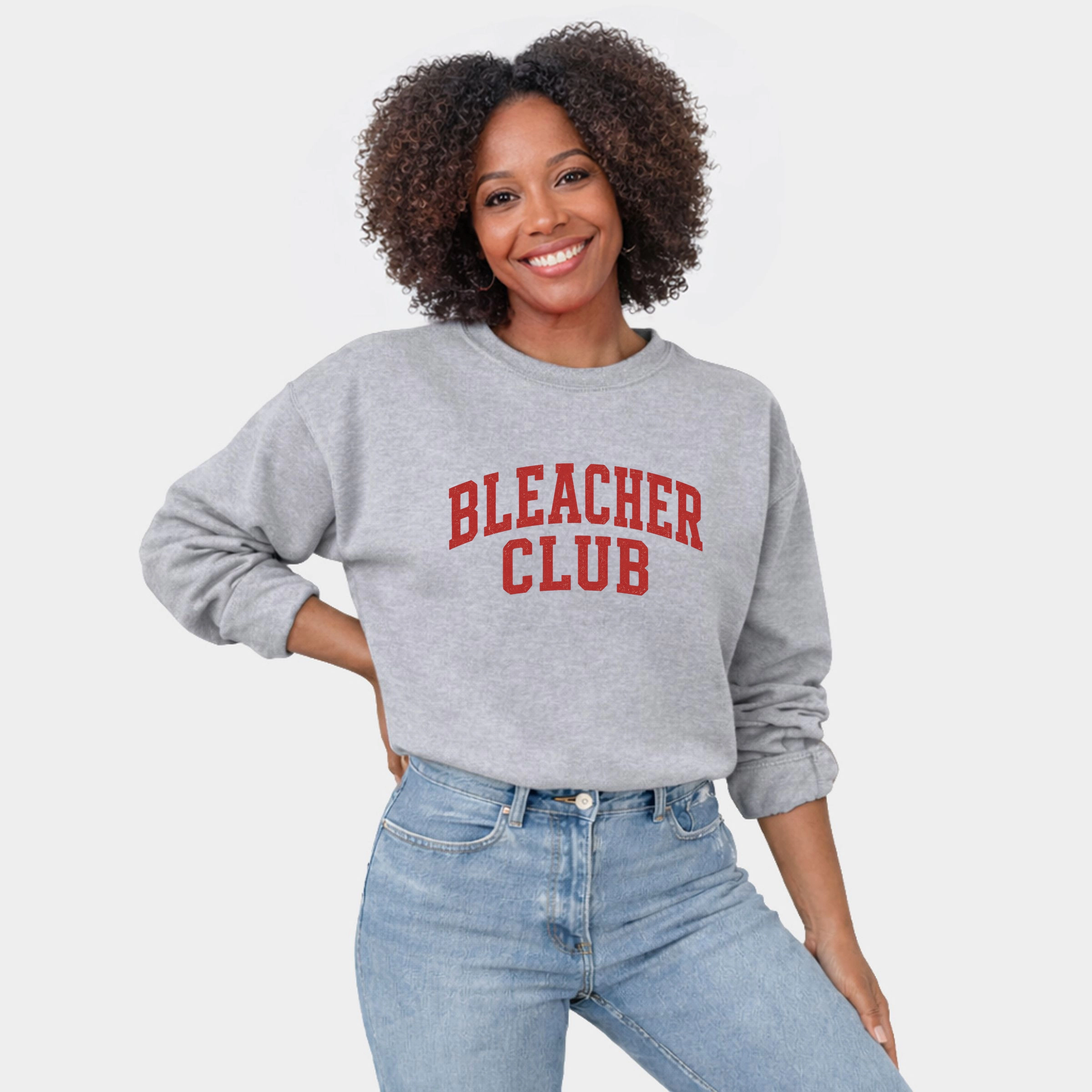 Simply Sage Market - Women's Graphic Sweatshirt Bleacher Club