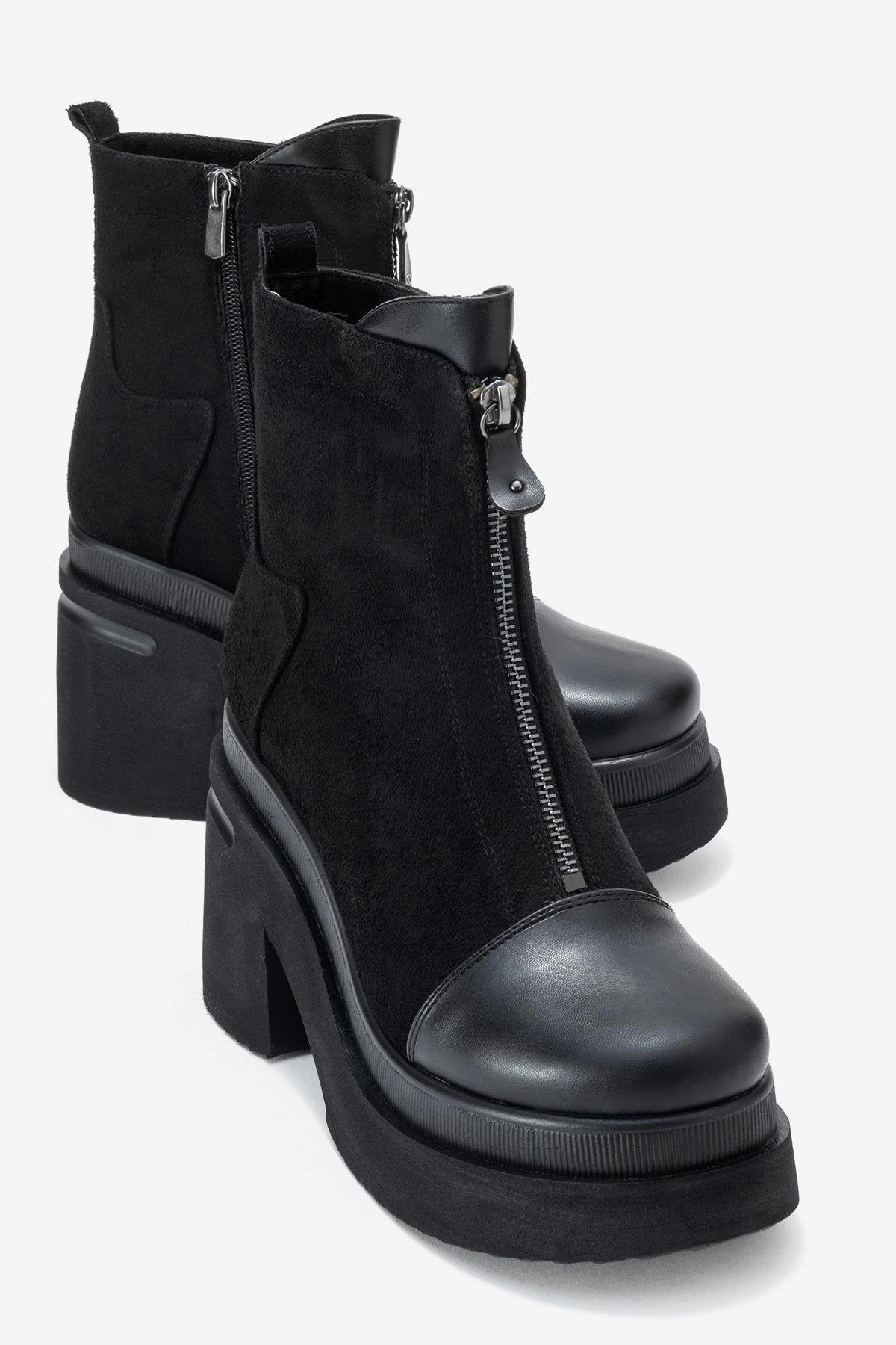 Prologue Shoes Womens Ardenne Platform Zip Boot