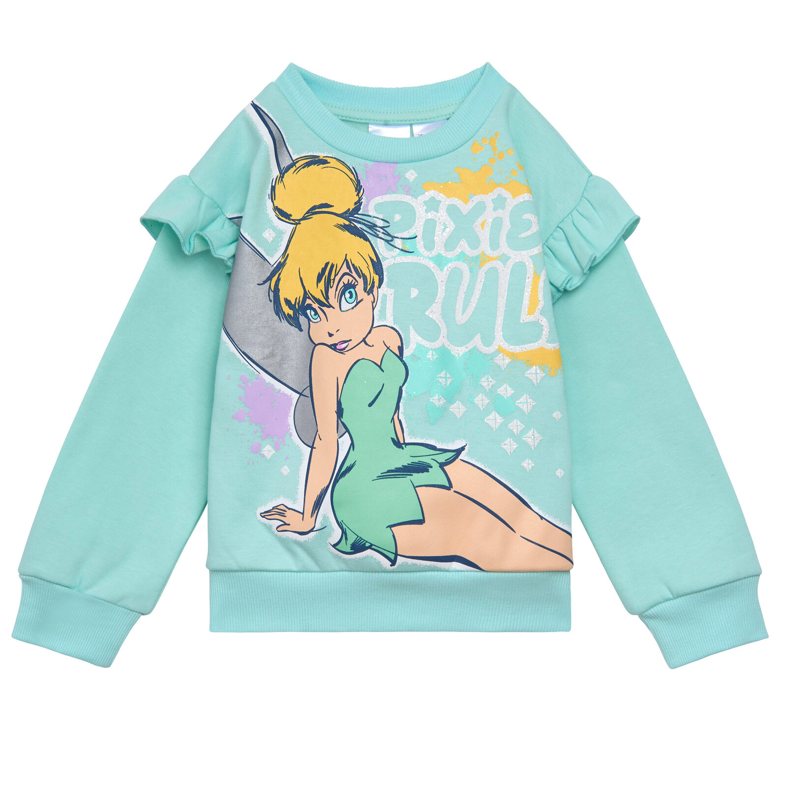 Disney Girls' 2-Piece Fleece Sweatshirt and Leggings Set