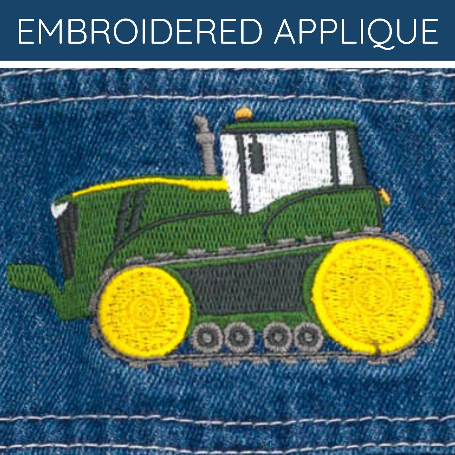 John Deere Boys' Denim Shortall