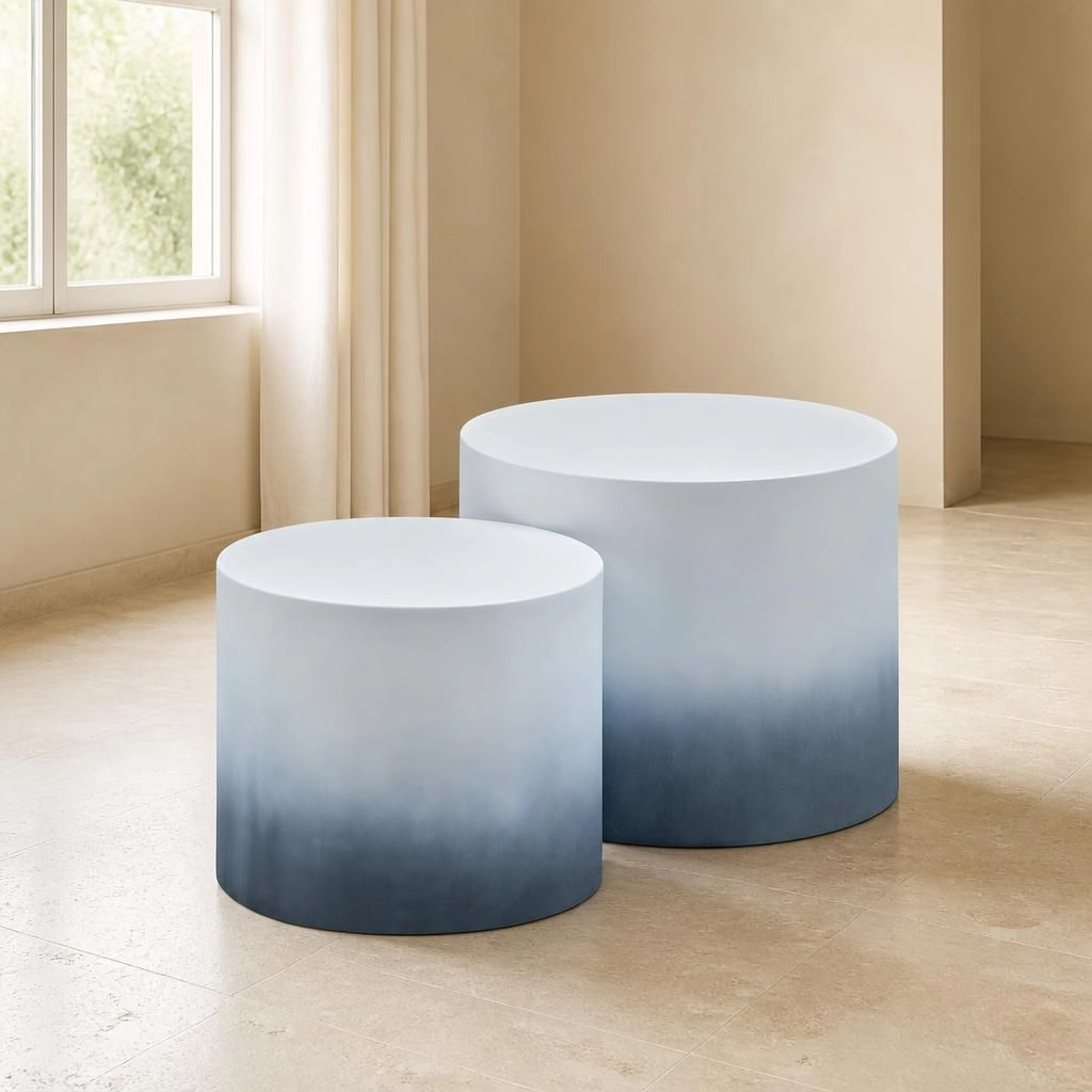 GOODSILO Square Compact Low Profile Accent End Table