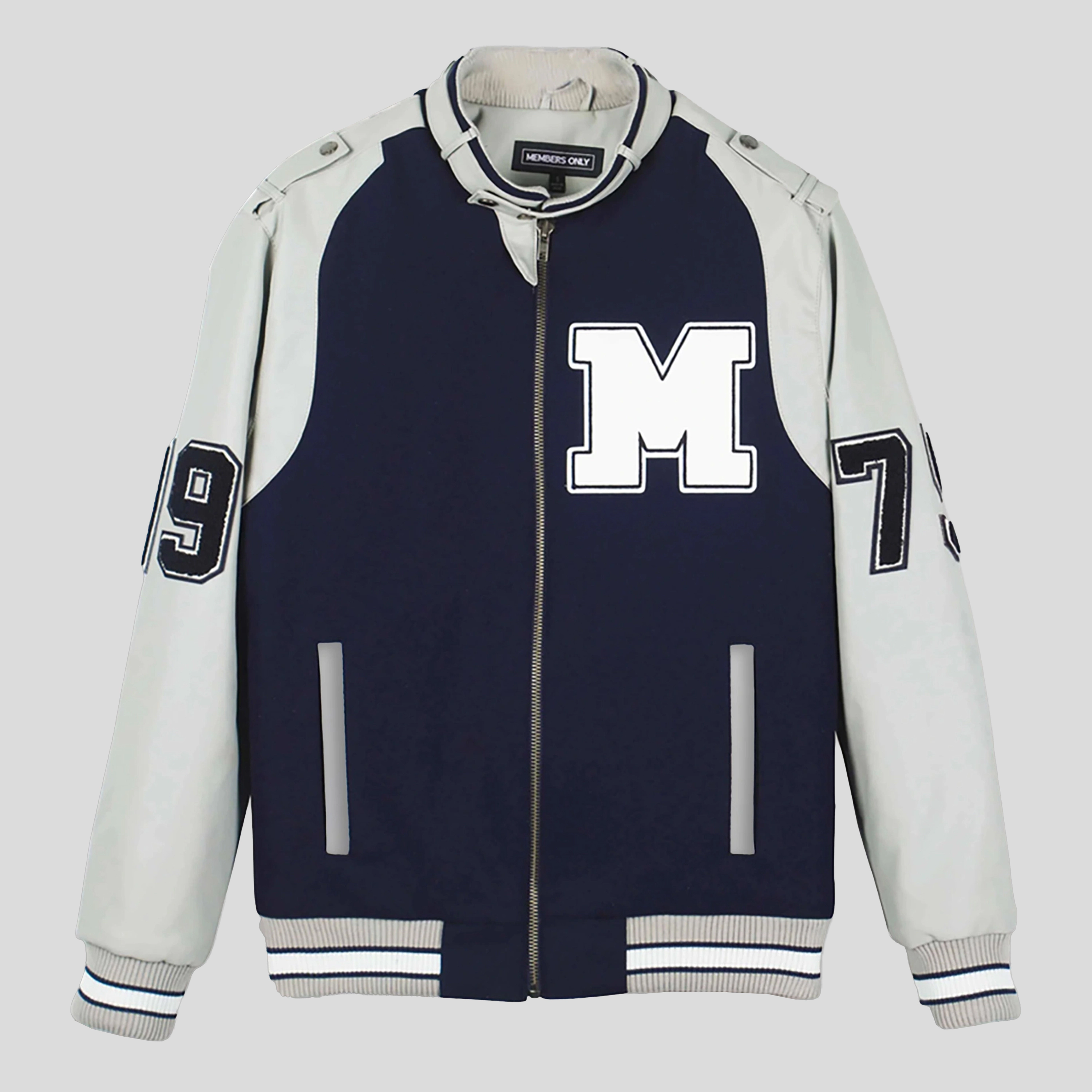 Members Only Men's Varsity Jacket