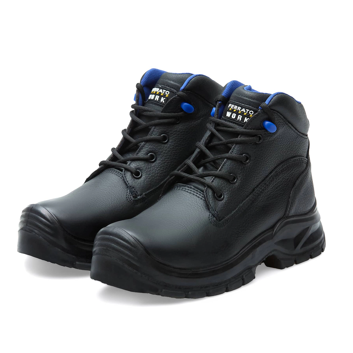Ferrato Work Mens Oxfords Leather Boots
