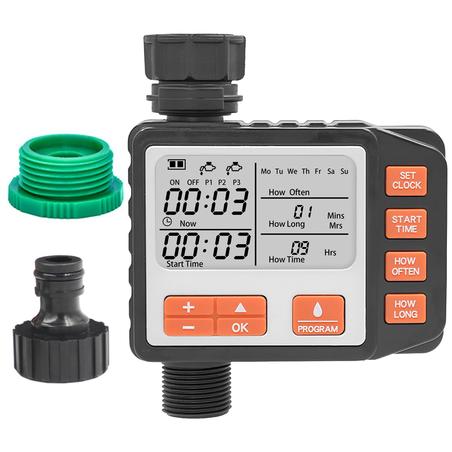 GBruno Programmable Waterproof Sprinkler Timer