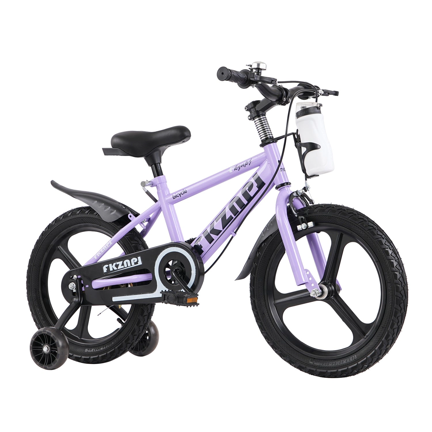 IMounTEK Unisex Steel Frame Kids Bike With Training Wheels